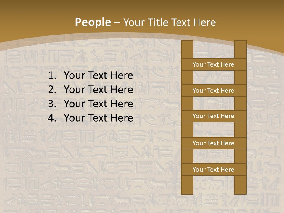 Ancient Antiquity Text PowerPoint Template
