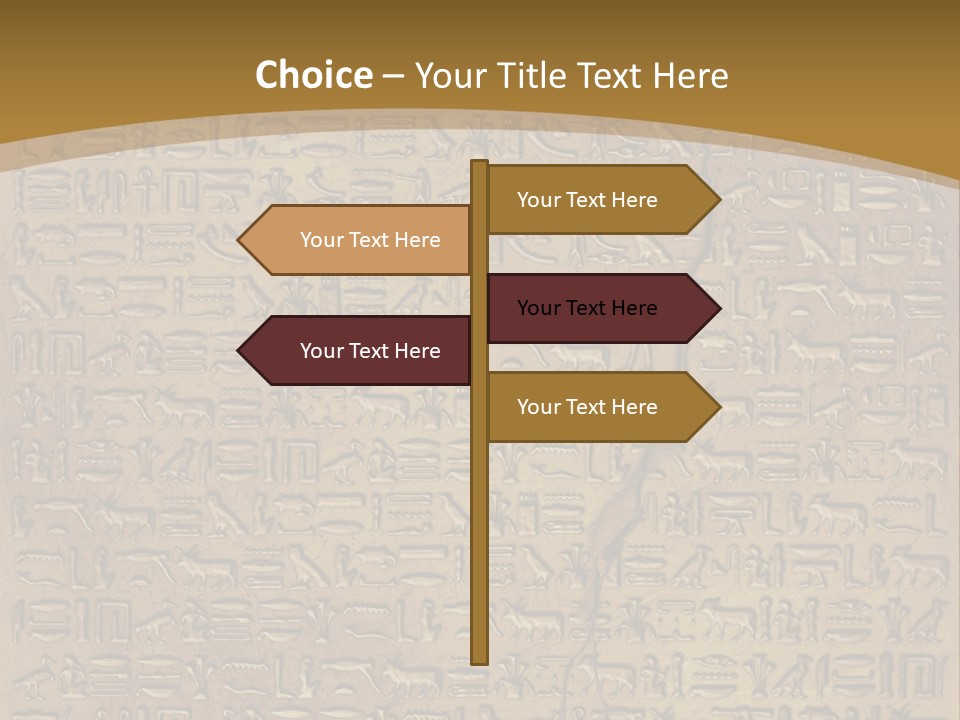 Ancient Antiquity Text PowerPoint Template