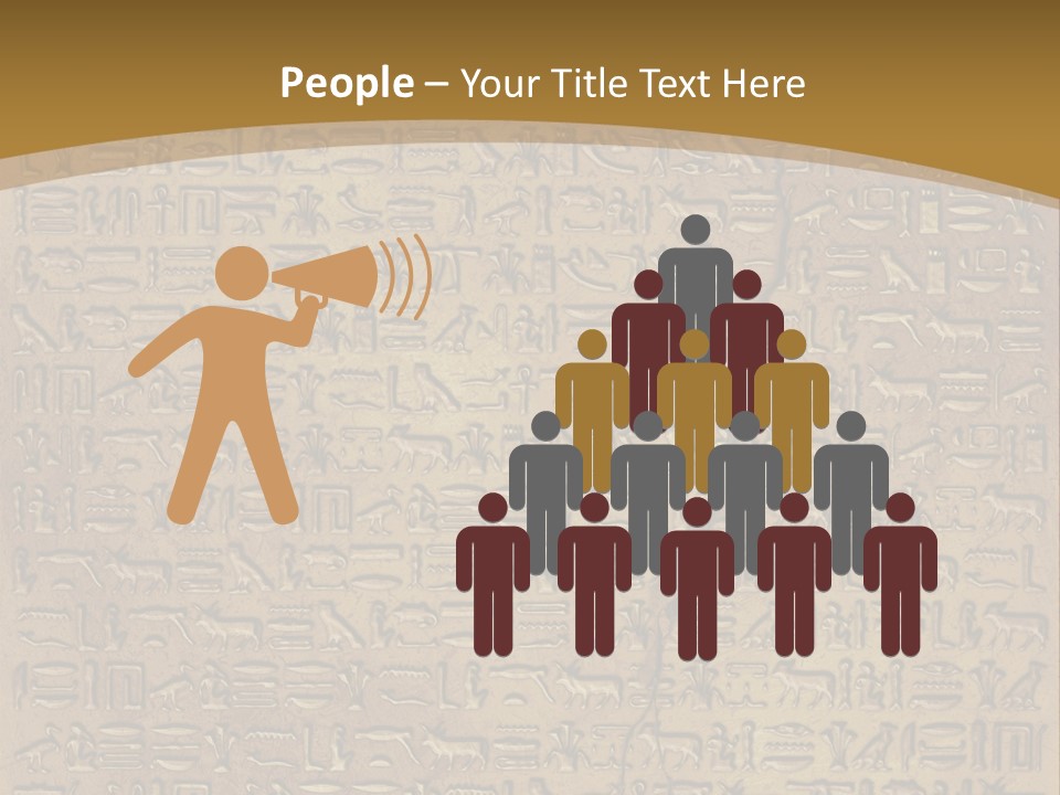 Ancient Antiquity Text PowerPoint Template