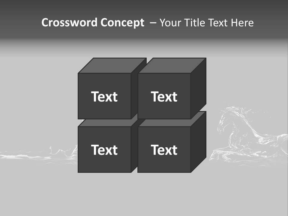 Hair Splash Magical PowerPoint Template