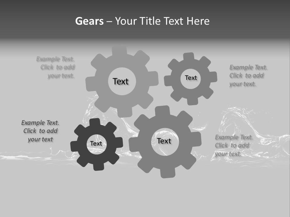 Hair Splash Magical PowerPoint Template