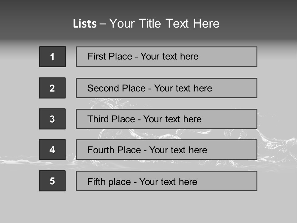 Hair Splash Magical PowerPoint Template