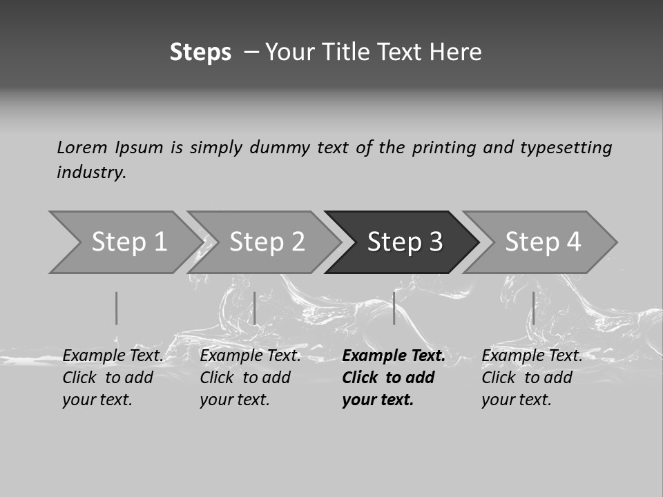 Hair Splash Magical PowerPoint Template