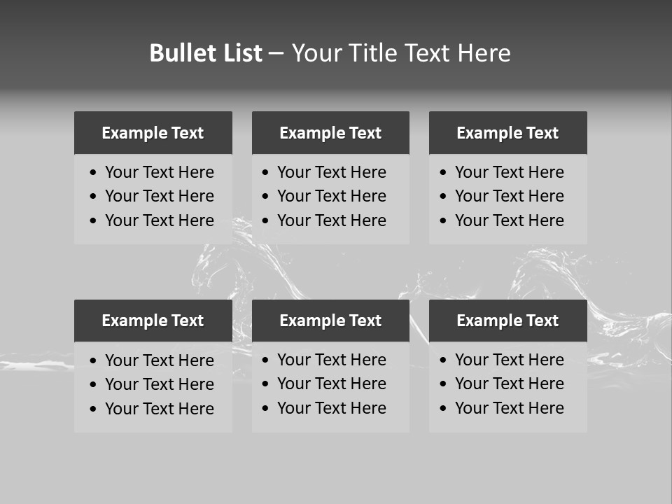 Hair Splash Magical PowerPoint Template