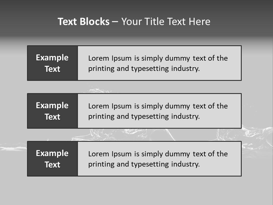 Hair Splash Magical PowerPoint Template