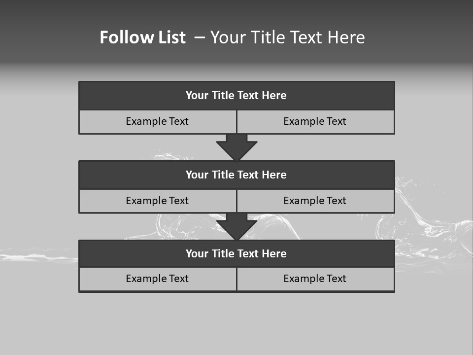 Hair Splash Magical PowerPoint Template