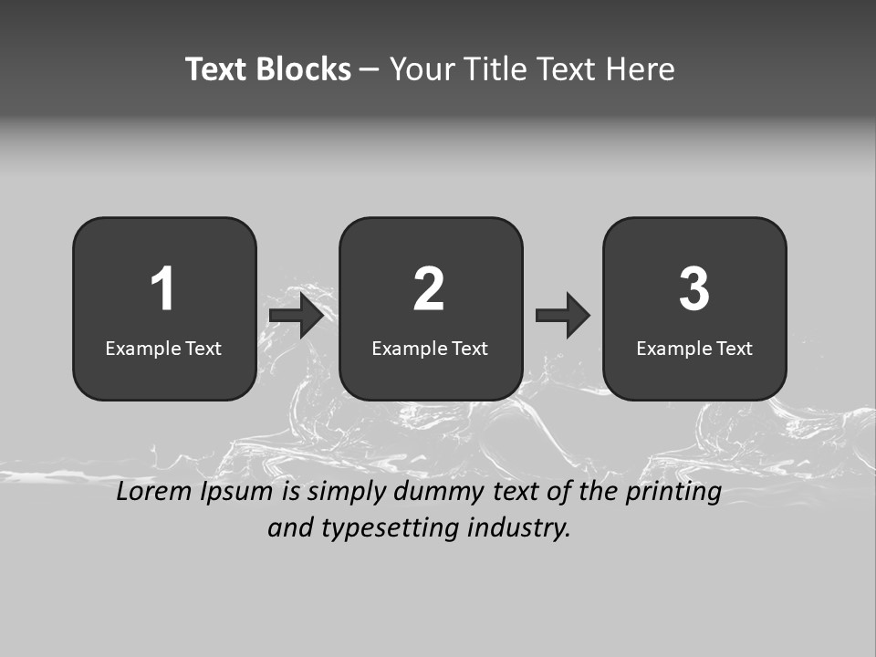 Hair Splash Magical PowerPoint Template