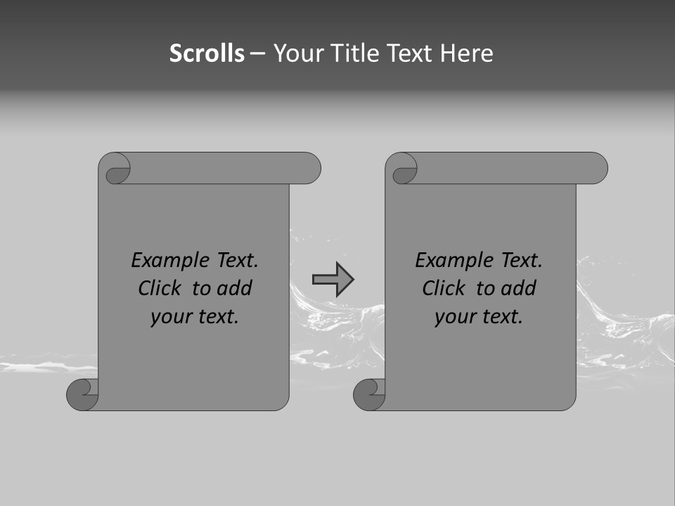 Hair Splash Magical PowerPoint Template