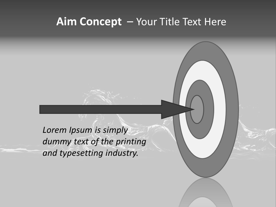 Hair Splash Magical PowerPoint Template