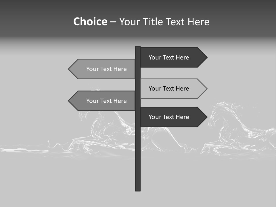 Hair Splash Magical PowerPoint Template
