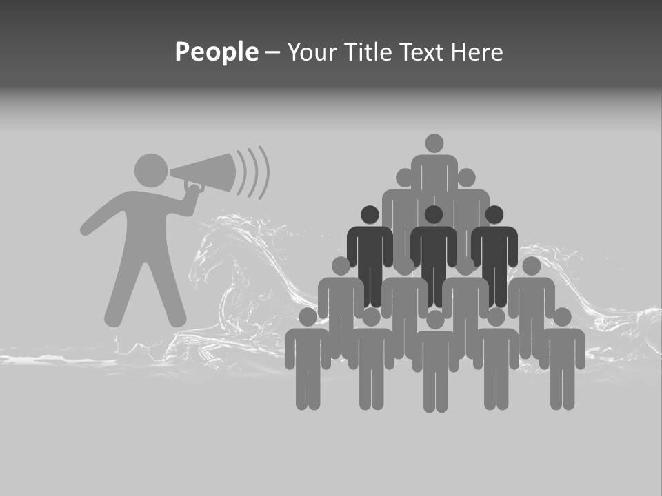 Hair Splash Magical PowerPoint Template