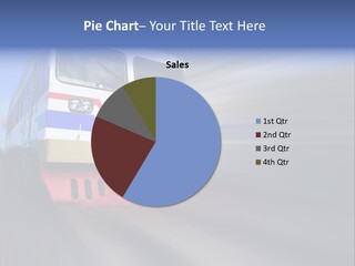 Transit Platform Wagon PowerPoint Template