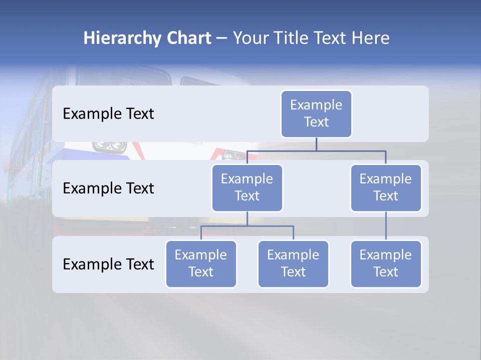Transit Platform Wagon PowerPoint Template
