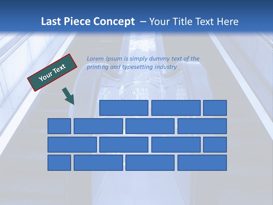 Step Retail Movement PowerPoint Template