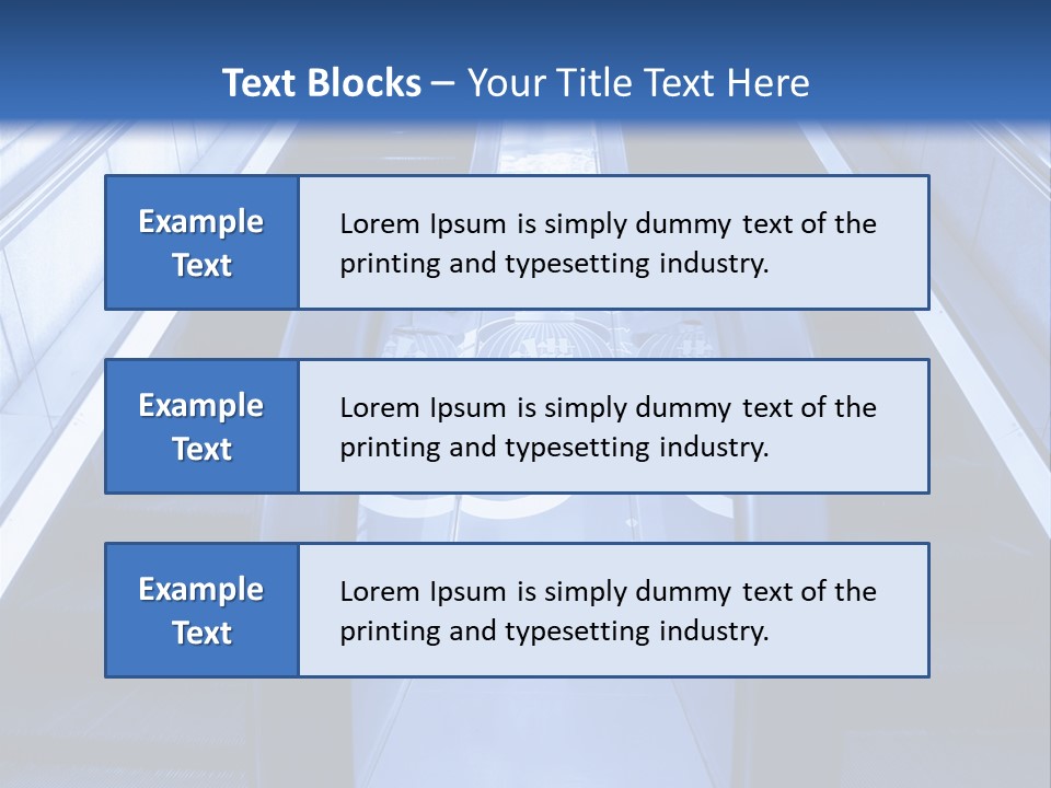 Step Retail Movement PowerPoint Template