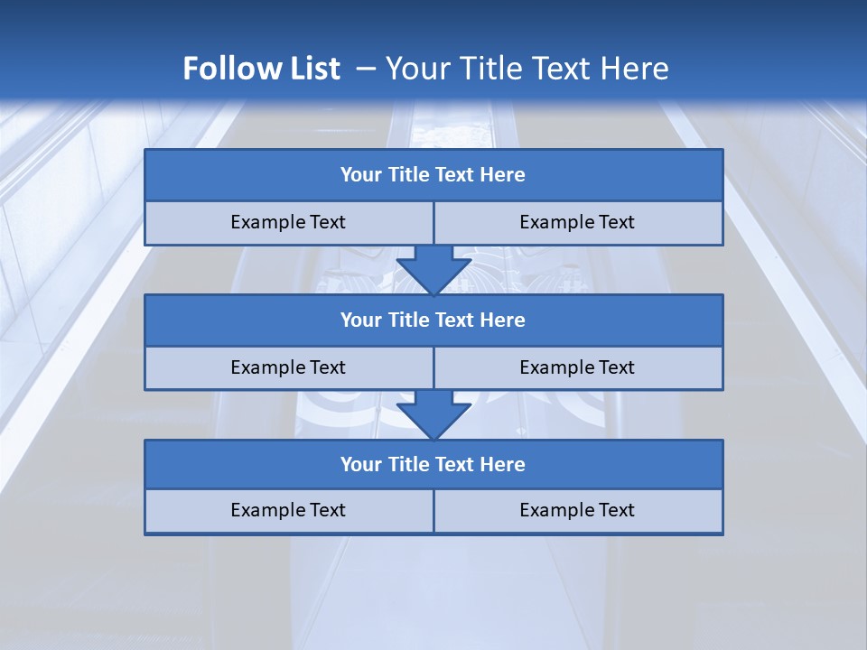 Step Retail Movement PowerPoint Template