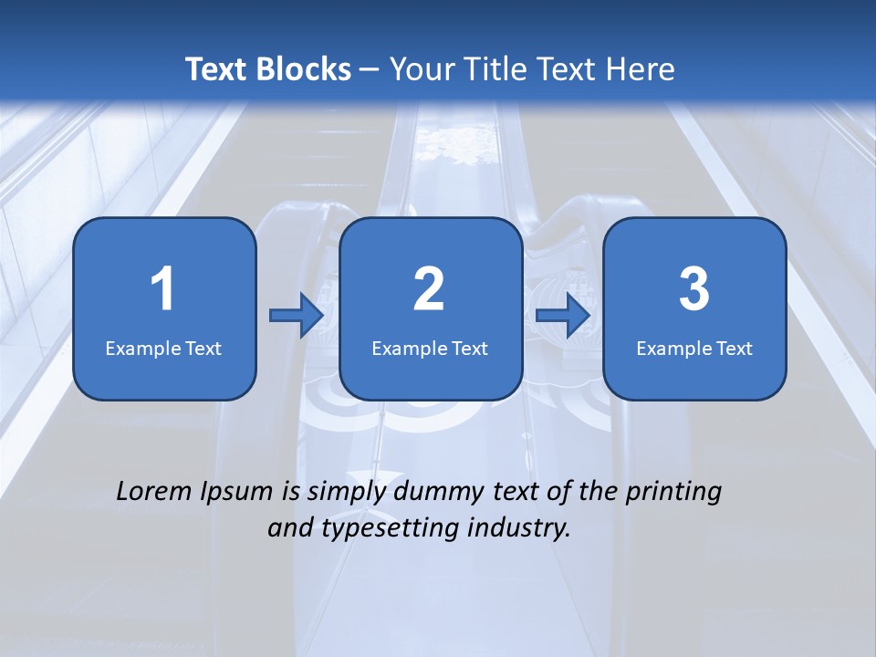 Step Retail Movement PowerPoint Template