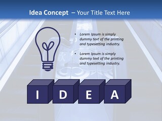 Step Retail Movement PowerPoint Template