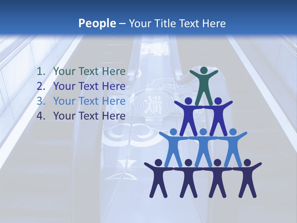 Step Retail Movement PowerPoint Template