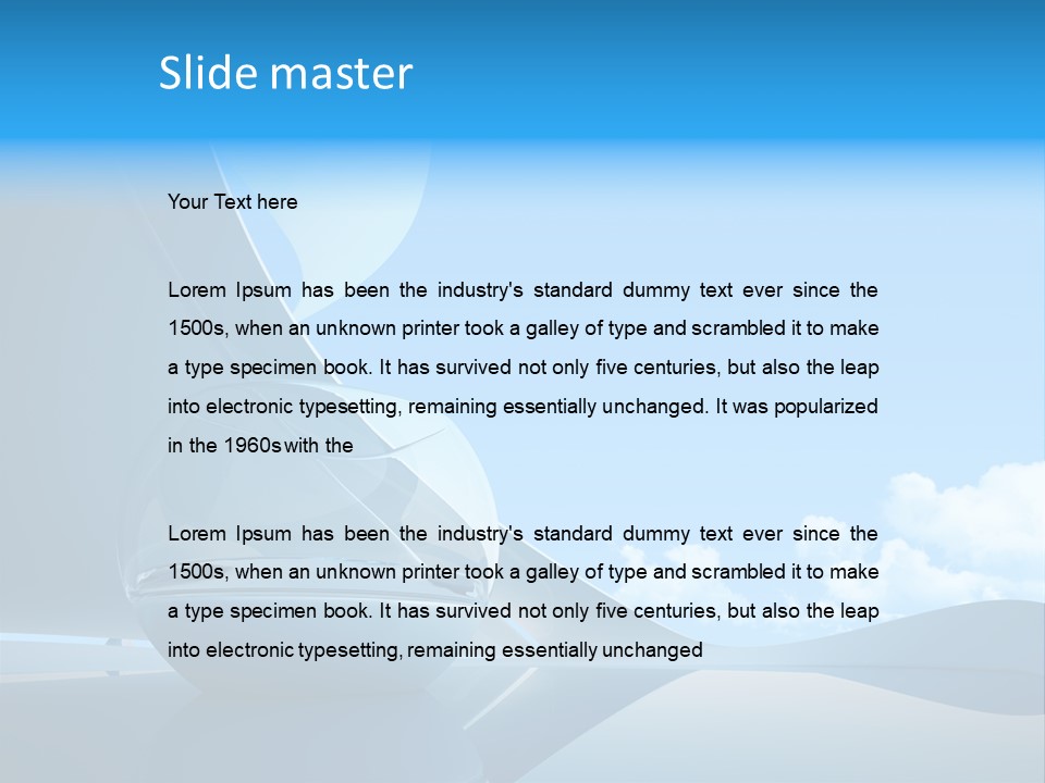 Stylish Design Hotel PowerPoint Template