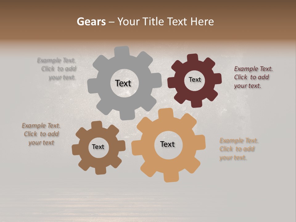 Abandoned Dark Antique PowerPoint Template