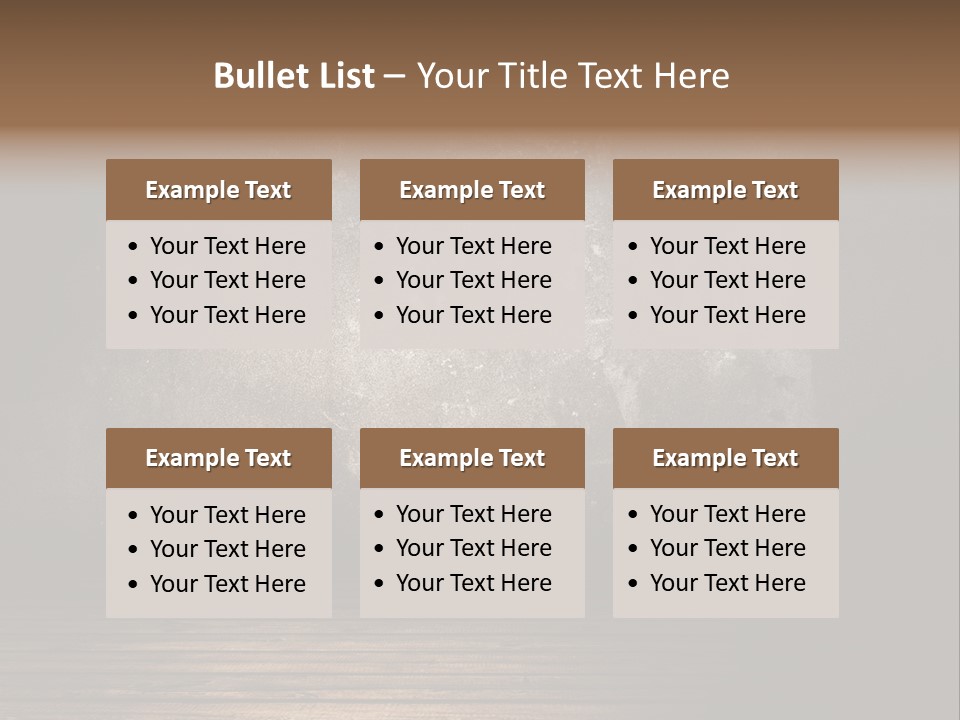 Abandoned Dark Antique PowerPoint Template