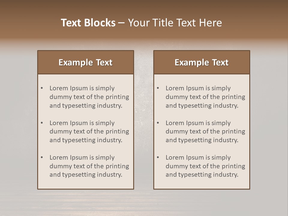 Abandoned Dark Antique PowerPoint Template