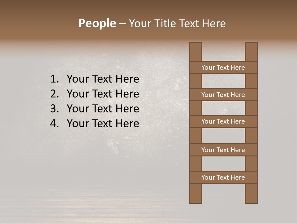 Abandoned Dark Antique PowerPoint Template