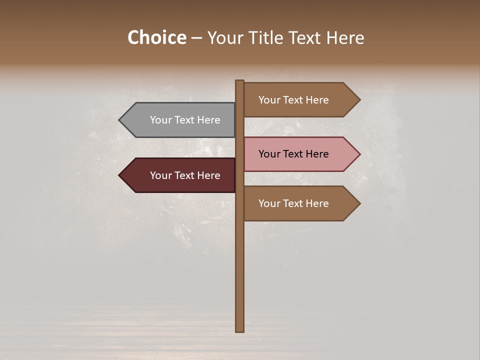 Abandoned Dark Antique PowerPoint Template