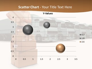 Moving Van Van Cargo PowerPoint Template