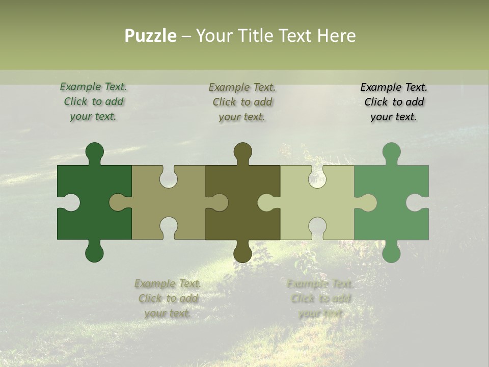 Forest Country Landscape PowerPoint Template