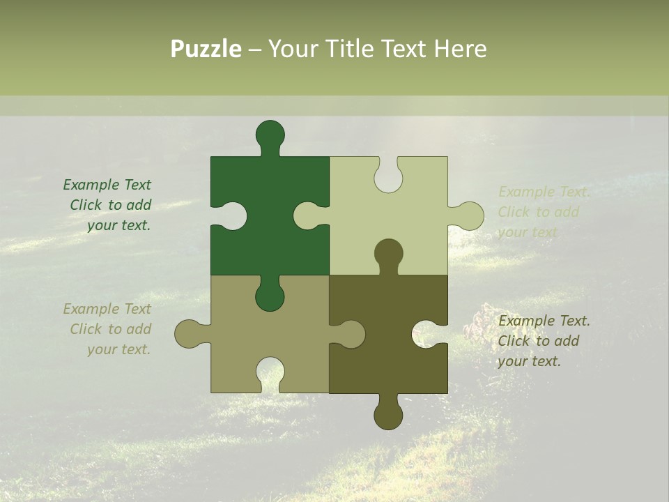 Forest Country Landscape PowerPoint Template