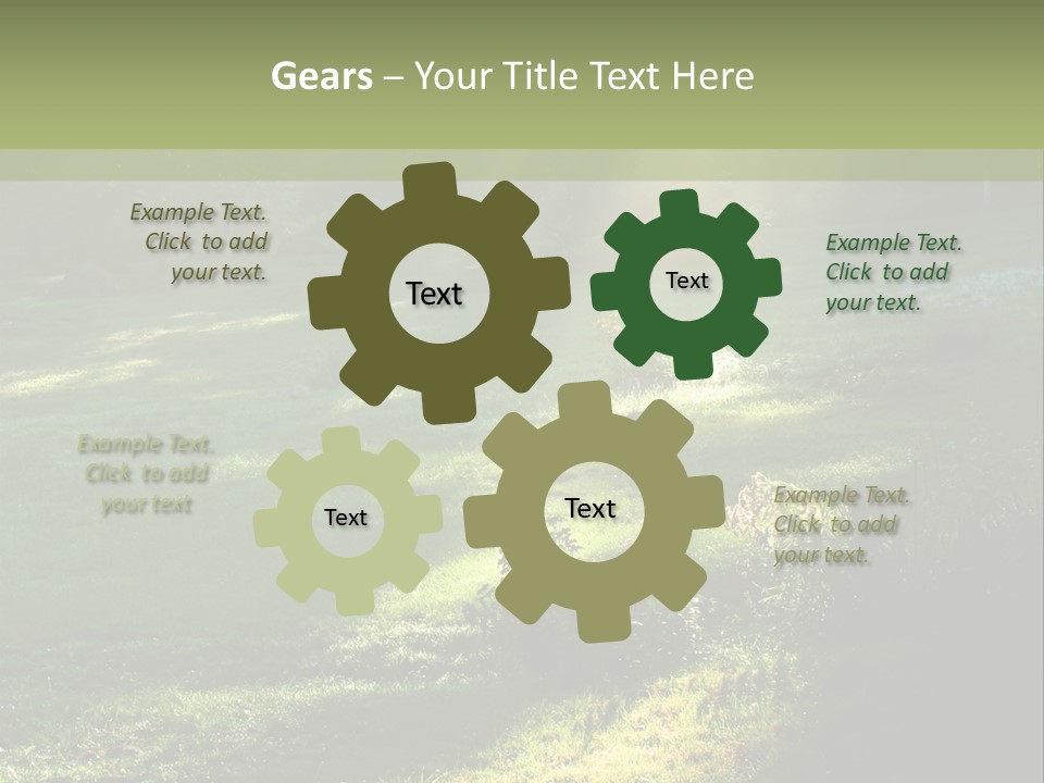 Forest Country Landscape PowerPoint Template