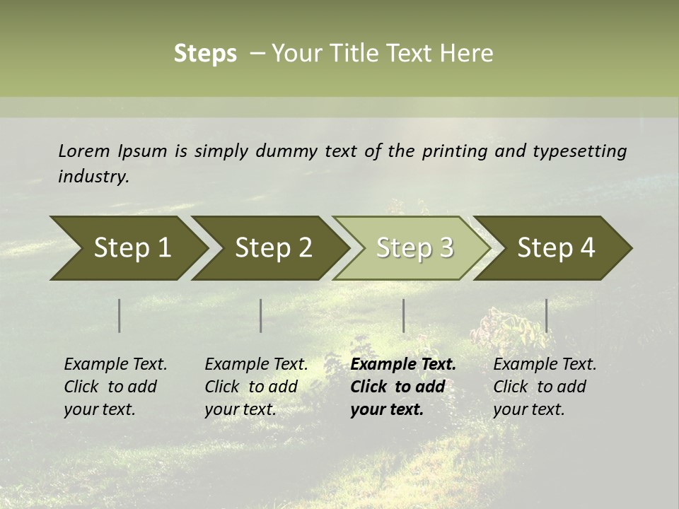 Forest Country Landscape PowerPoint Template