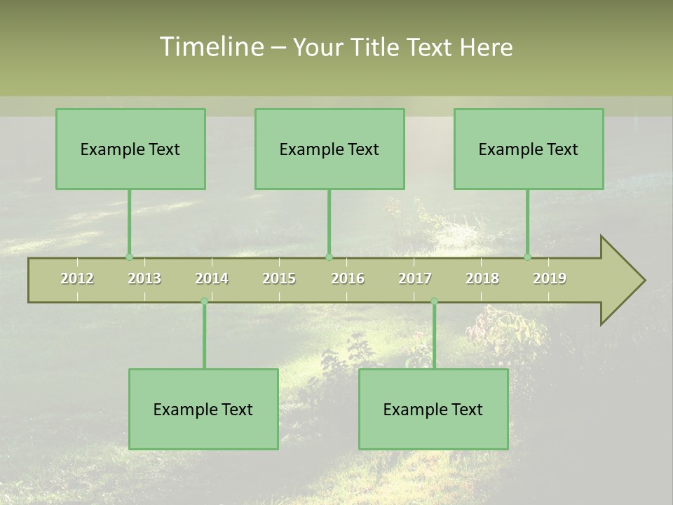 Forest Country Landscape PowerPoint Template