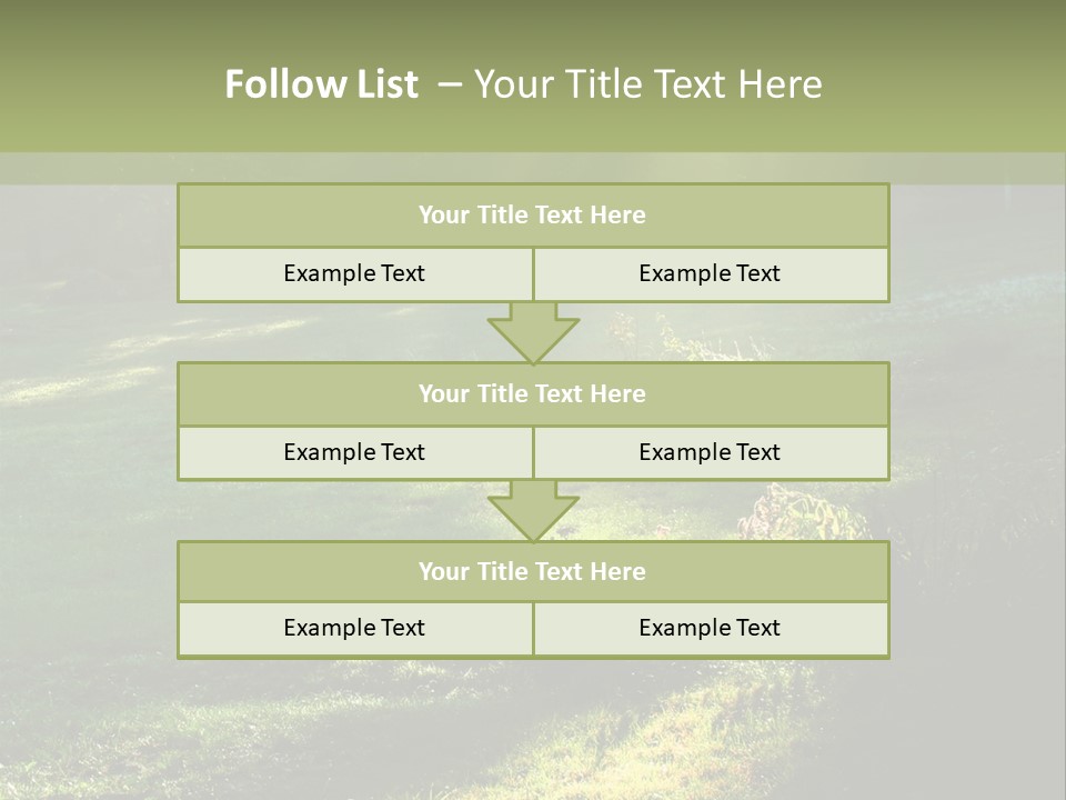 Forest Country Landscape PowerPoint Template