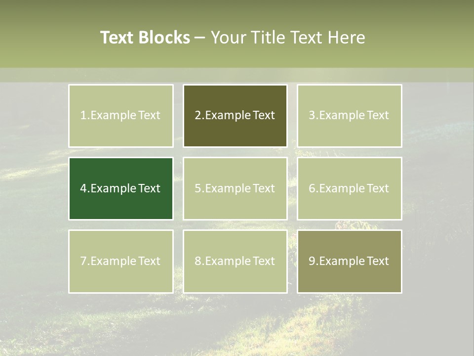 Forest Country Landscape PowerPoint Template