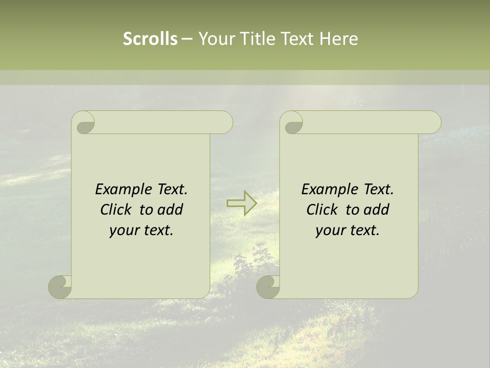 Forest Country Landscape PowerPoint Template