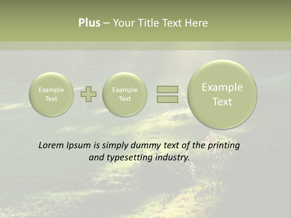 Forest Country Landscape PowerPoint Template
