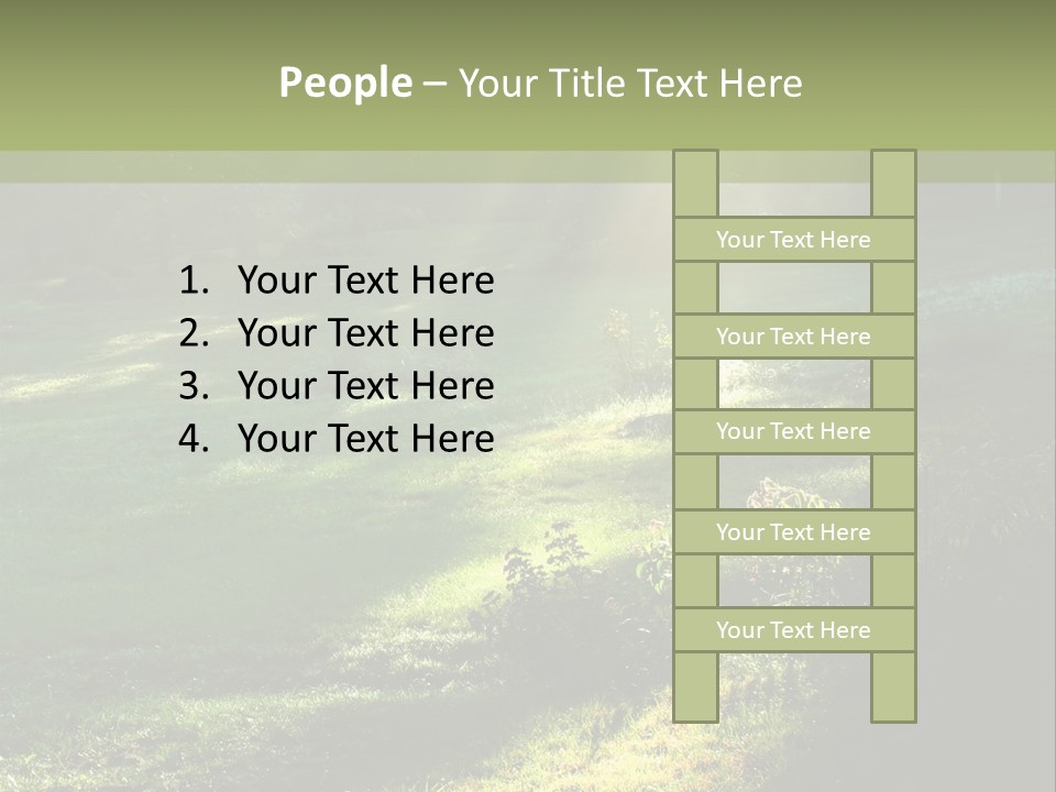 Forest Country Landscape PowerPoint Template