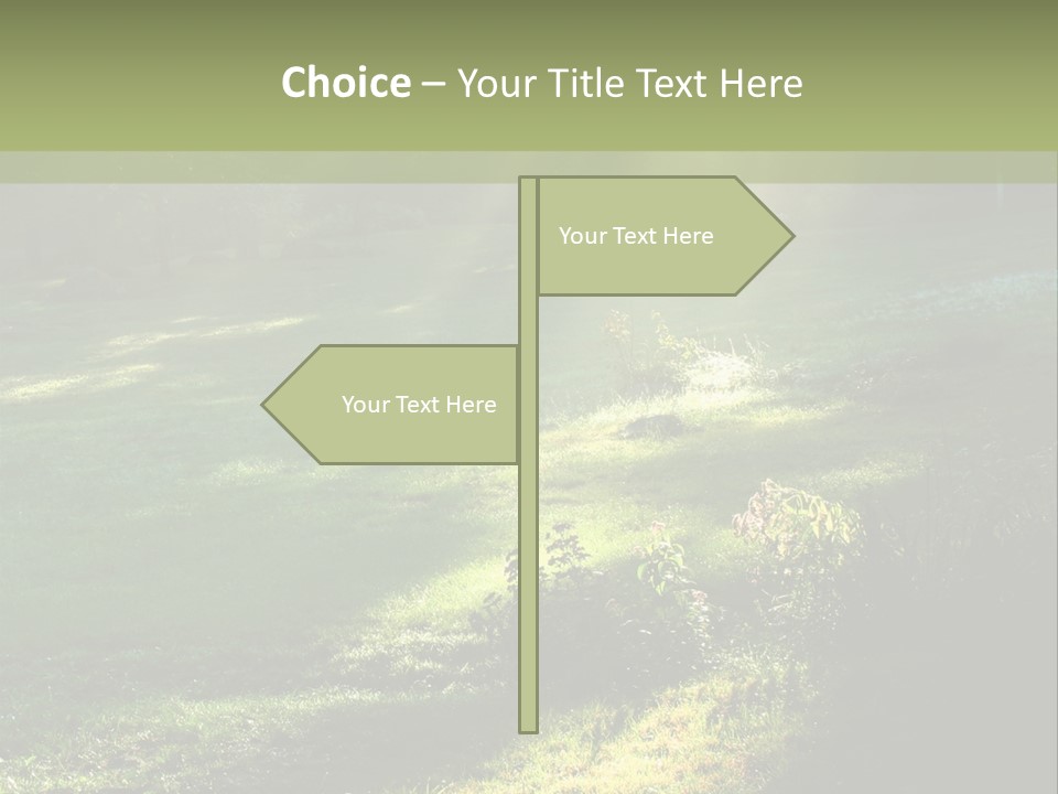Forest Country Landscape PowerPoint Template