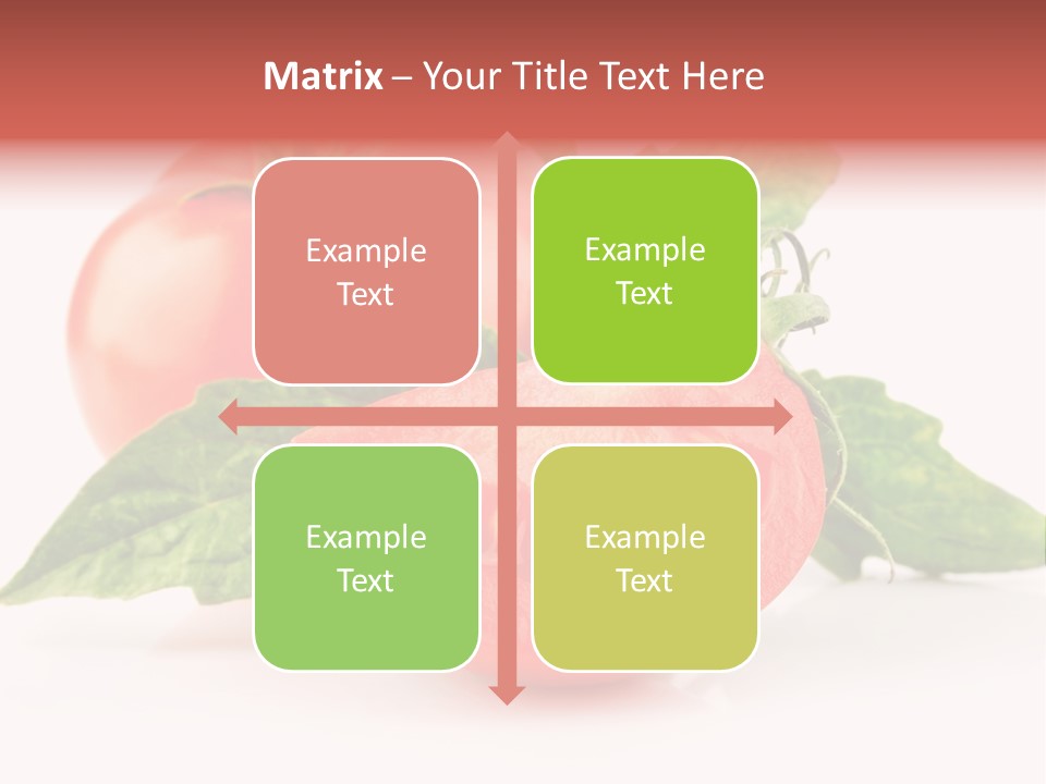 Isolated Organic Green PowerPoint Template