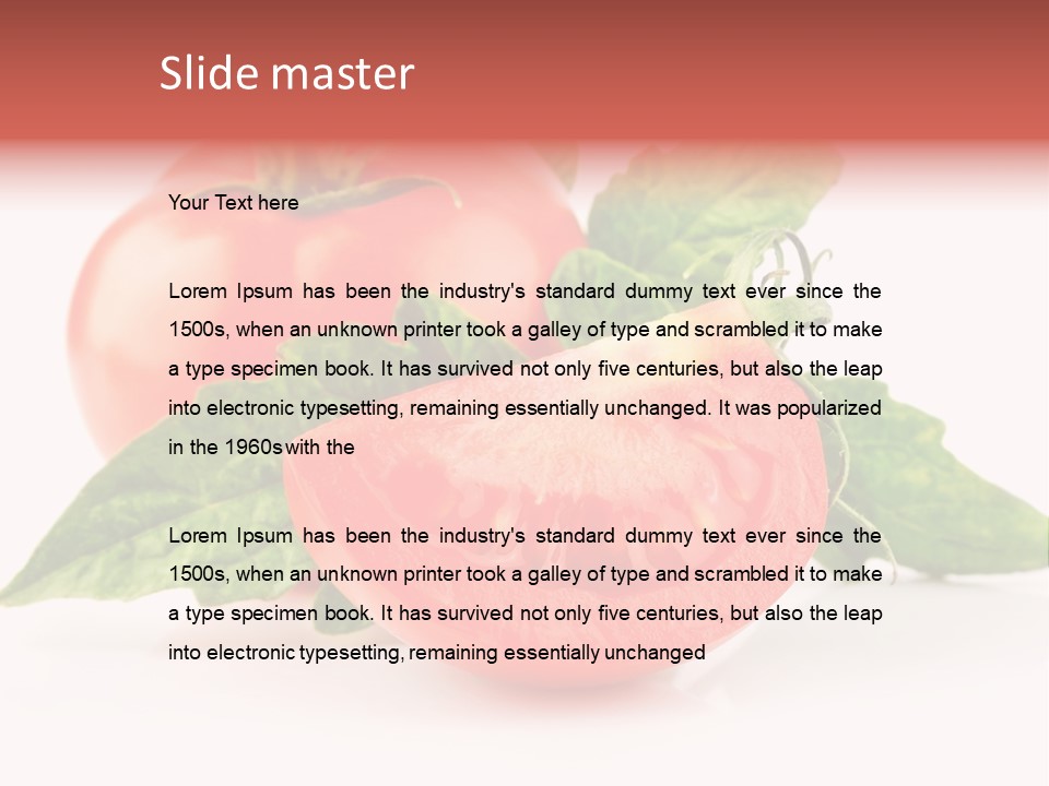 Isolated Organic Green PowerPoint Template