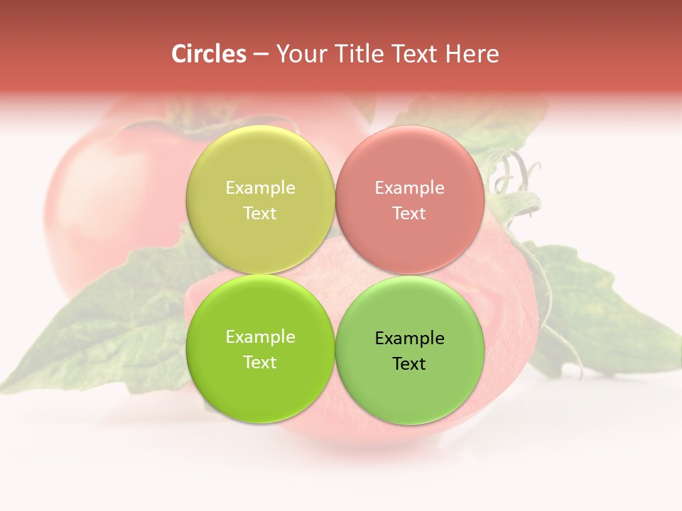 Isolated Organic Green PowerPoint Template