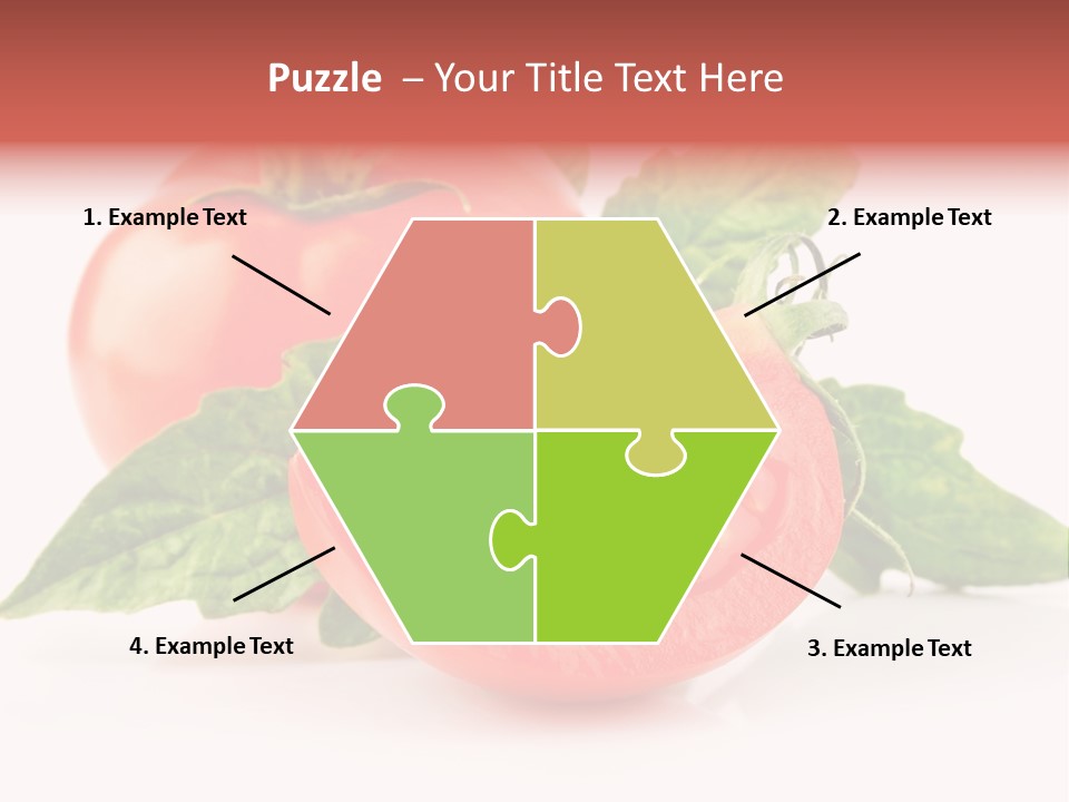 Isolated Organic Green PowerPoint Template