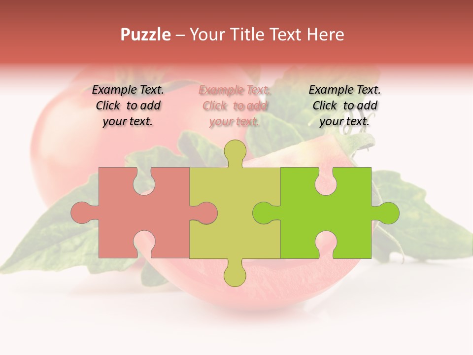 Isolated Organic Green PowerPoint Template