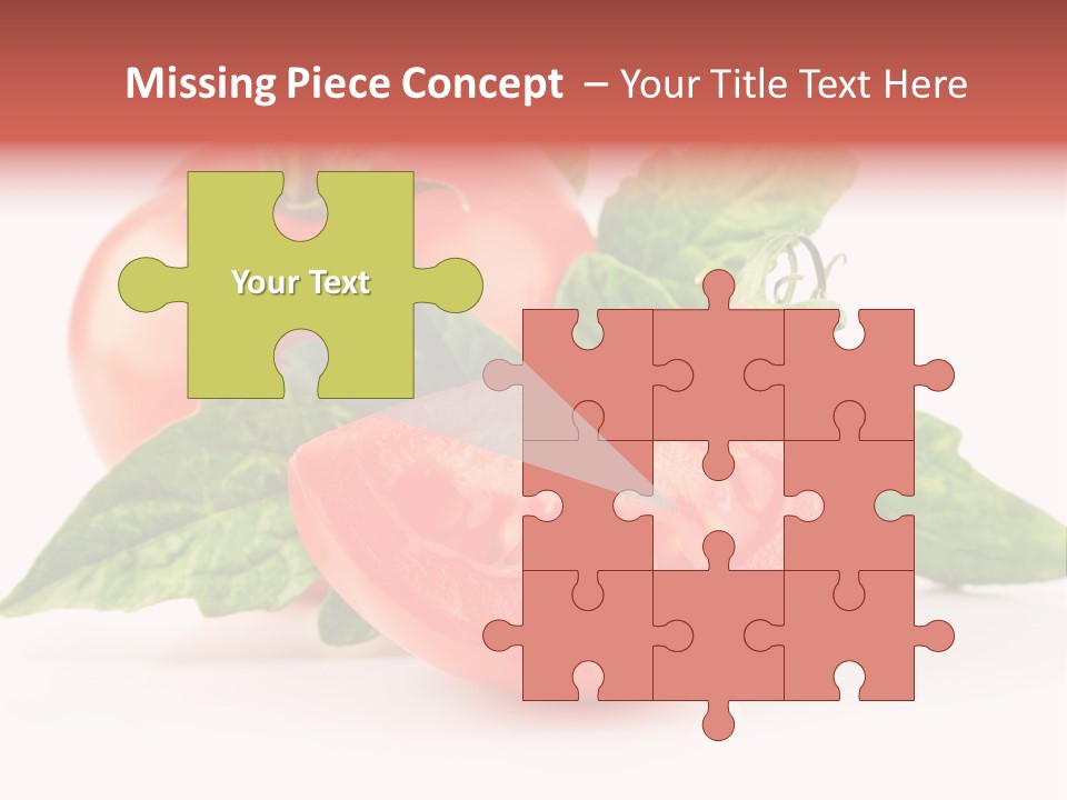 Isolated Organic Green PowerPoint Template