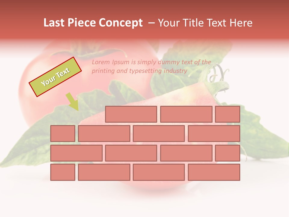 Isolated Organic Green PowerPoint Template