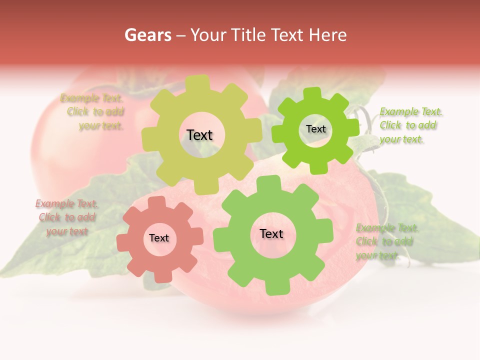 Isolated Organic Green PowerPoint Template