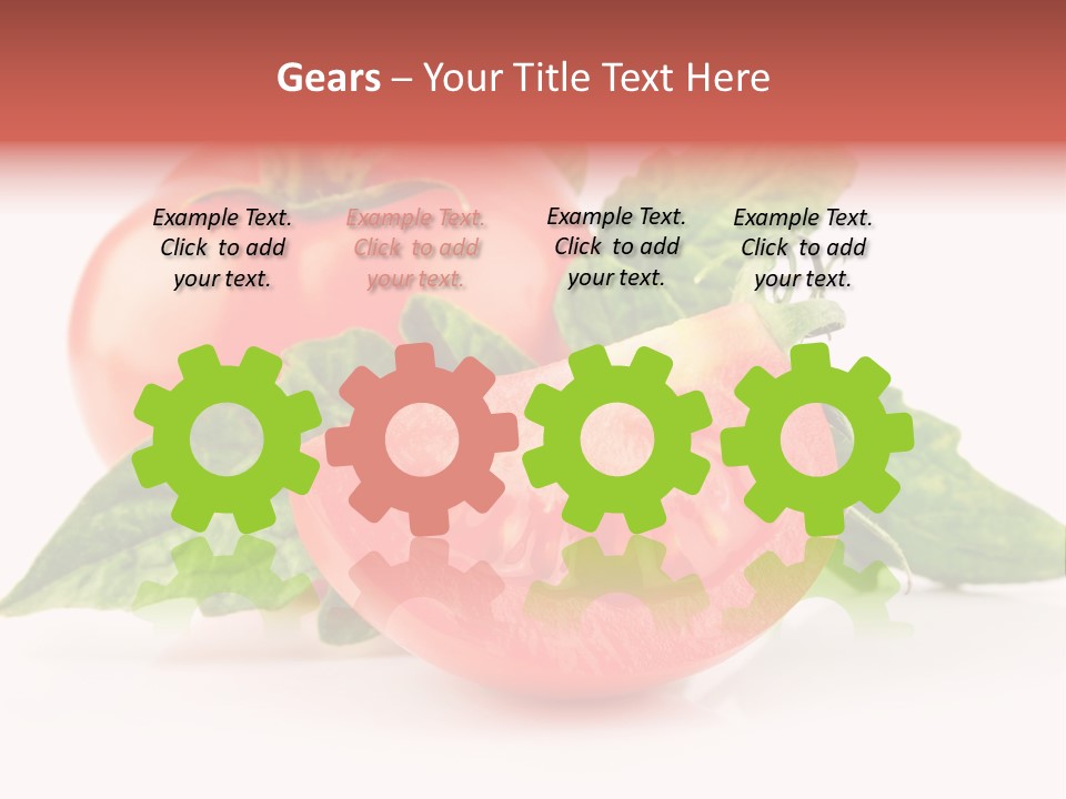 Isolated Organic Green PowerPoint Template